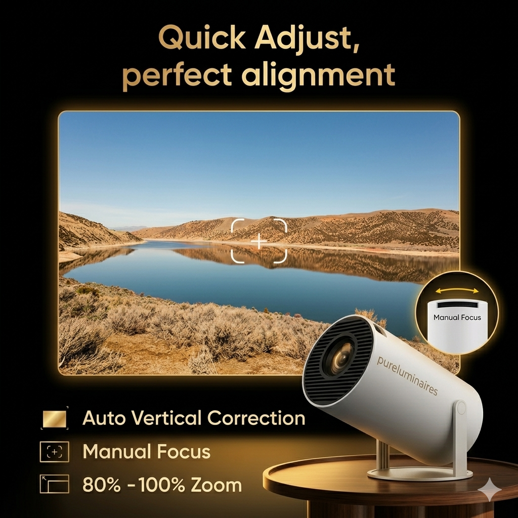 Pureluminaires™ Portable Projector